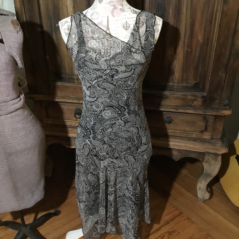Printed Cocktail Dress